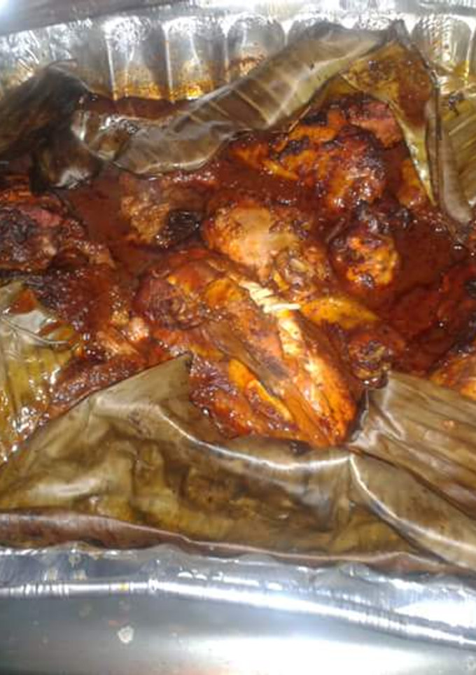 Una foto de Pollo en barbacoa