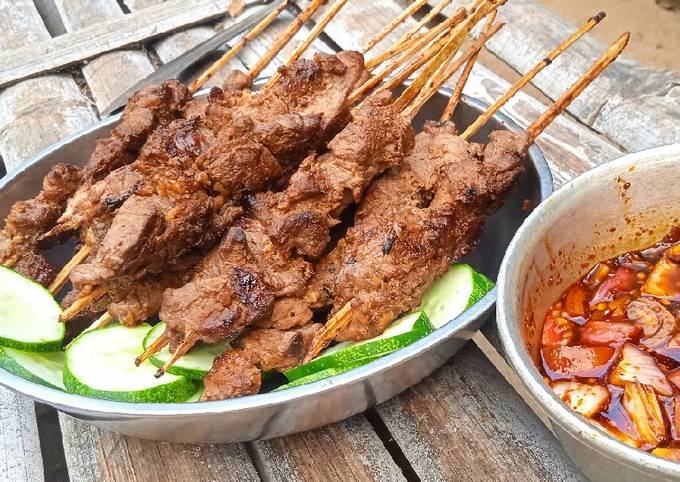 Cara membuat Sate Daging Sapi Enak dan Empuk Cara membuat Sate Daging Sapi Enak dan Empuk