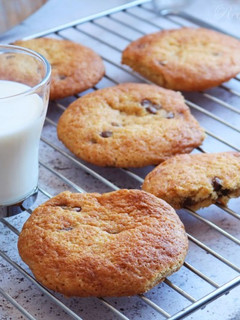 Foto de Cookies com Pepitas de Chocolate