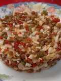 Ensalada de lentejas y col