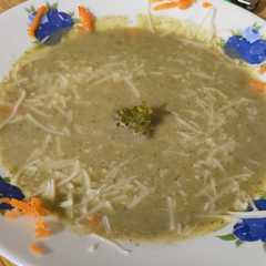 Una foto de Crema de Brócoli y Zanahoria