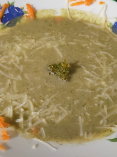 Una foto de Crema de Brócoli y Zanahoria