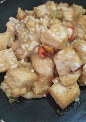 Foto resep Tahu Telur Asin