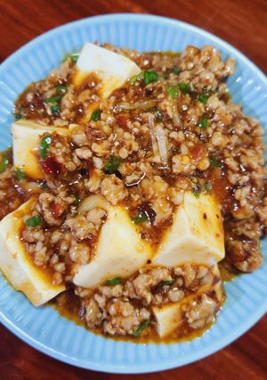 รูปของ เต้าหู้หมาโผ mapo tofu