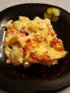Francia rakott burgonya 🍽 recept fotója