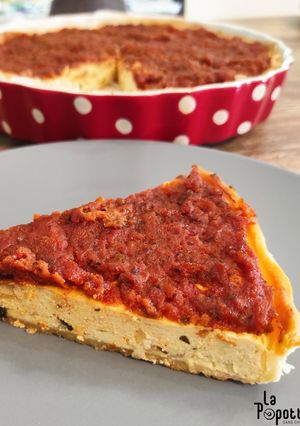 Une photo de Tarte à la ricotta et tomate