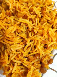 عکسی از دستور سویا پلو