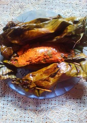 Foto resep Palai Balado Bada Basah (Pepes Balado Teri Basah)