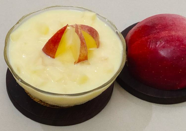 Easiest Way to Prepare Perfect Apple Custard Salad