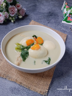Foto resep Telur Tempe Sayur Santan