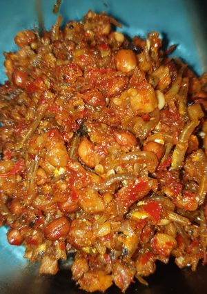 Foto resep Teri medan kacang, tempe PEDAzZ