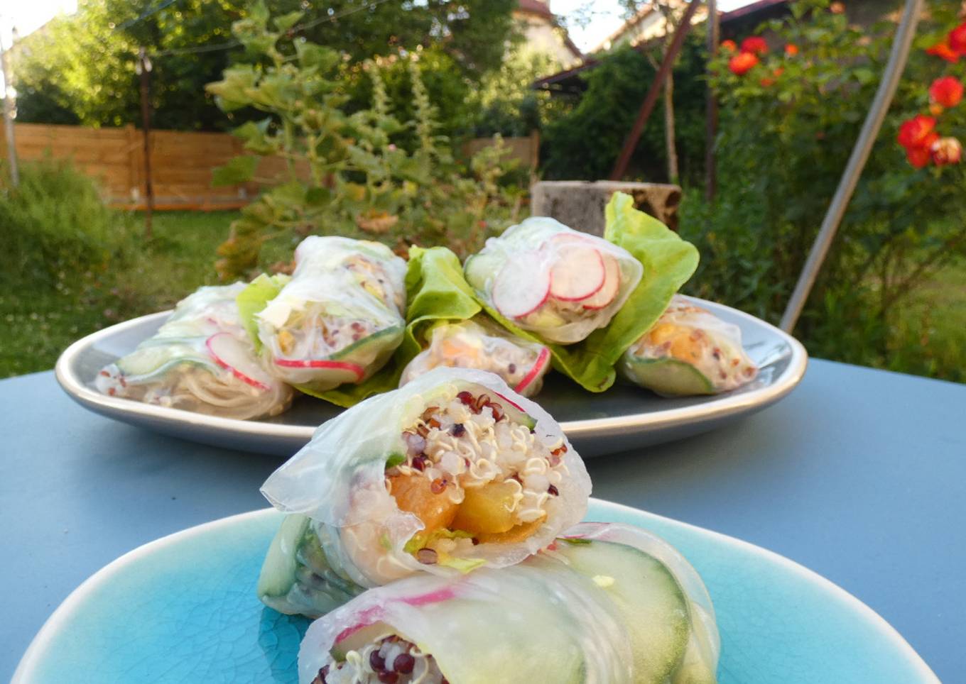 Simple Way to Make Perfect Rouleaux frais au quinoa