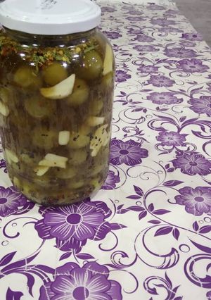 عکسی از دستور ترشی سه پستون
