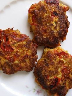 Una foto de Tortitas de verduras