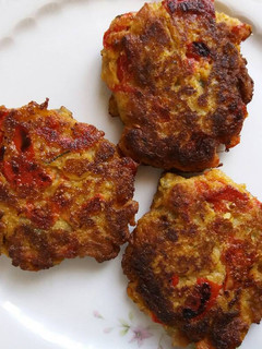 Una foto de Tortitas de verduras