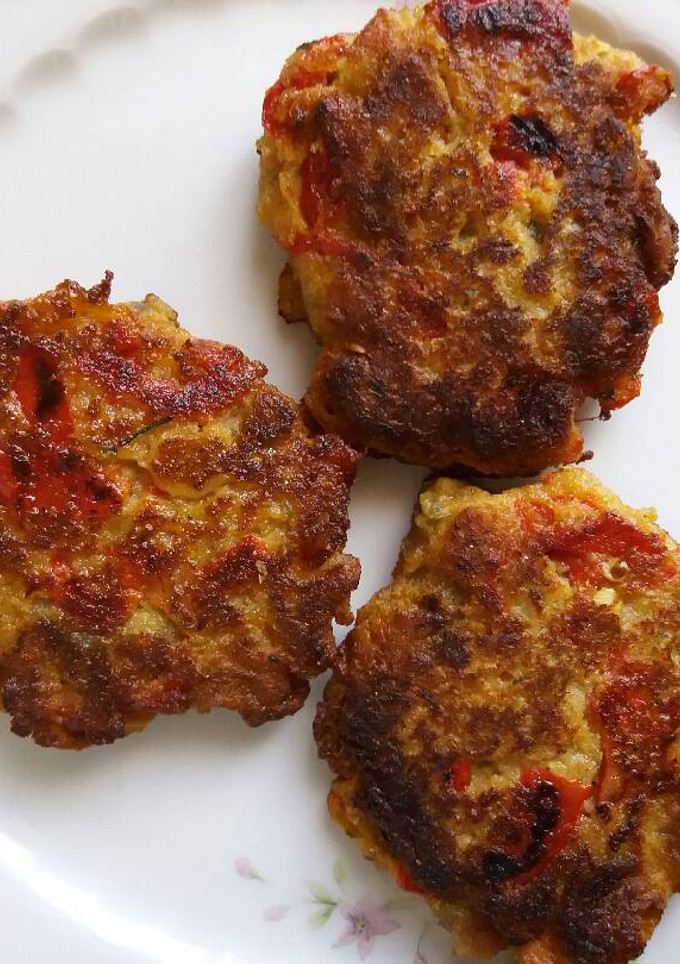 Una foto de Tortitas de verduras