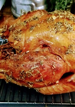 Una foto de Pavo al Horno