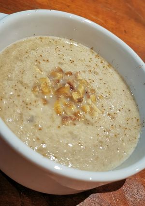 Une photo de Velouté aux champignons