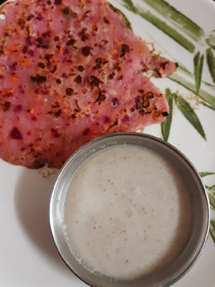 A picture of Instant mix veg rawa dosa.