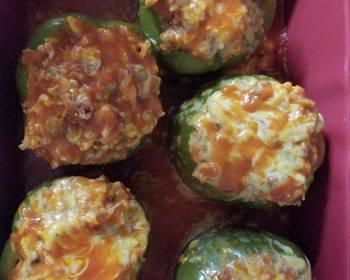 Ultimate Serving Recipe Chorizo Stuffed Bell Peppers Home Style