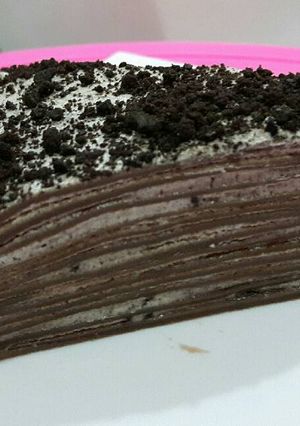 Foto resep Mille crepe oreo