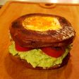 Avocado egg sandwich