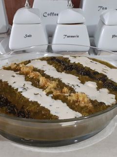 عکسی از دستور مجی قلیه (قلیه عدس و اسفناج)