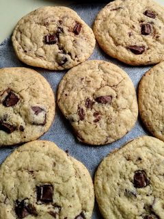 Una foto de Galletas con chispas de chocolate
