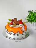Comic Cake (Base cake coklat no mixer, no oven)