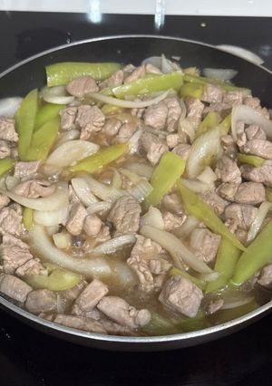 รูปของ หมูผัดพริกอ่อน