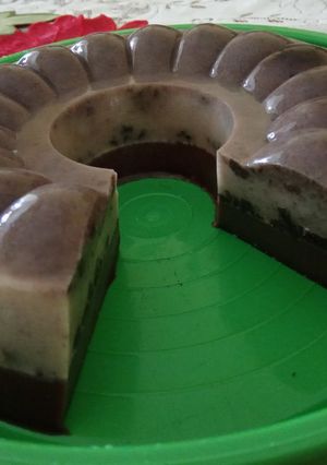 Foto resep Puding choco oreo