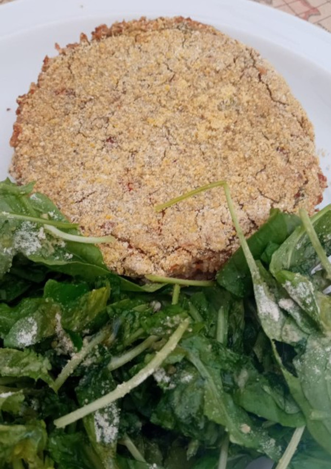 Una foto de Milanesa de Soja!! 🇦🇷❤️