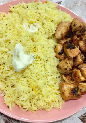 عکسی از دستور جوجه کباب تابه ای