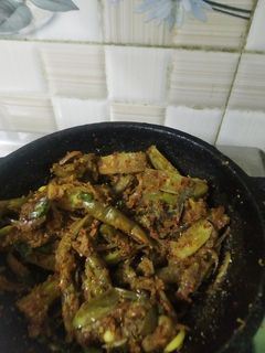 பொடி போட்ட கத்தரிக்காய் முருங்கைக்காய் பொரியல் செய்முறை முக்கிய புகைப்படம்