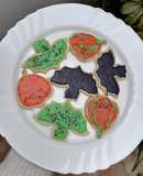 Galletas de naranja para Halloween 👻🎃