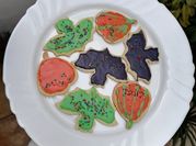 Una foto de para halloween galletas de mantequilla