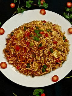 पनीर फ्राइड राइस (paneer fried rice recipe in Hindi) रेसिपी मुख्य फोटो