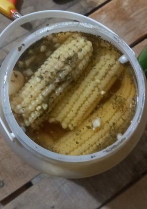عکسی از دستور ترشی ذرت