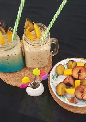 A picture of Plum & Mango Smoothie.
