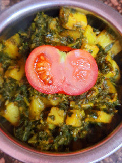 मेथी आलू की सब्जी (methi aloo ki sabji recipe in Hindi) रेसिपी मुख्य फोटो