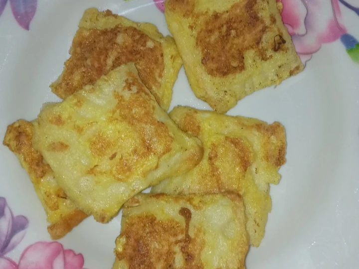 Langkah Gampang Membuat Resep Roti panggang isi selai kacang + keju lapis telur yang Lezat Sekali Anti Ribet, Mantap Sekali