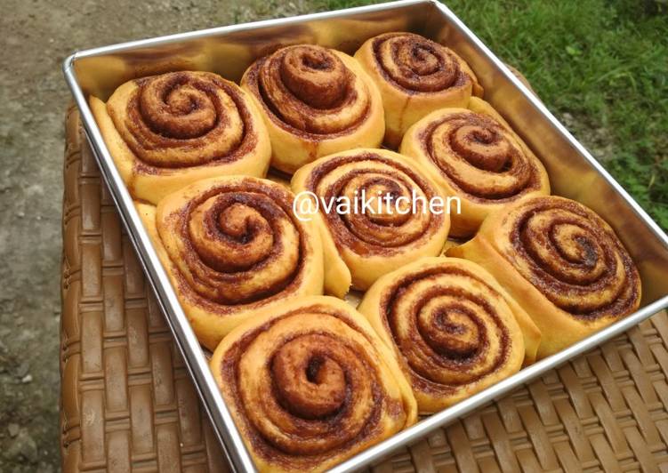 Cara Membuat Cinnamon Roll Rumahan