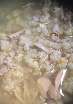 Una foto de Pozole en Aroma