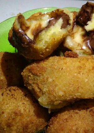 Foto resep Roti goreng coklat mozzarella