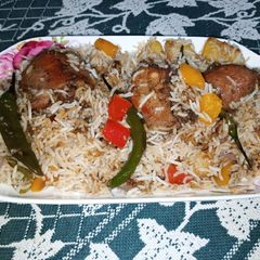 A picture of Sajri Pulao.