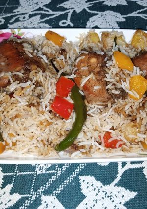 A picture of Sajri Pulao.