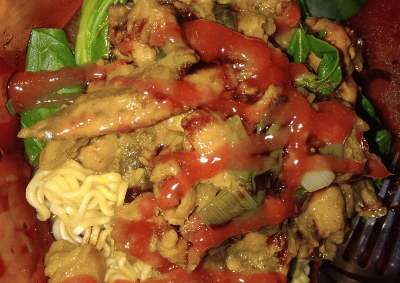 Mie ayam sederhana ala aku