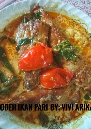Foto resep Lodeh Ikan Pari Pedas