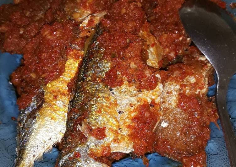 Cara Gampang Menyiapkan Ikan sambal balado ala medan horas Anti Gagal