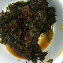 A picture of Vegetable soup.